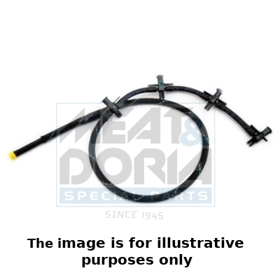Hose, fuel overflow